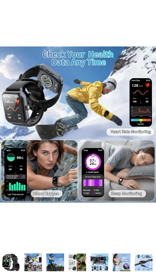 Smart Watch with 1.83" Large Display #cleanout image indicator(3)