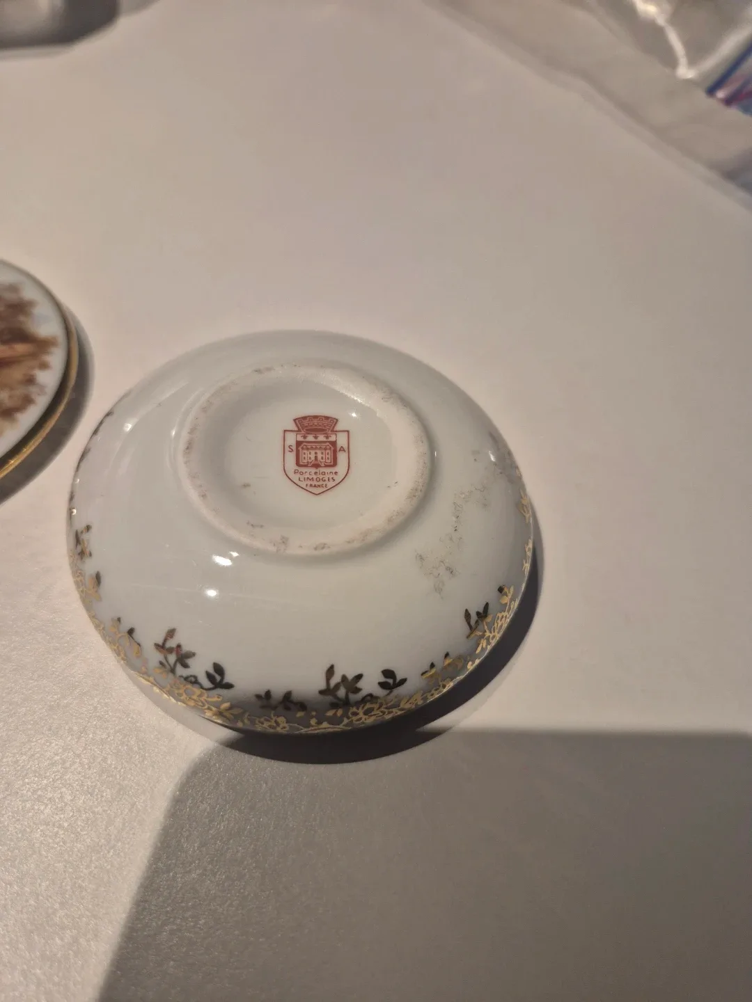 Vintage Limoges France Porcelain Trinket Box image indicator(3)