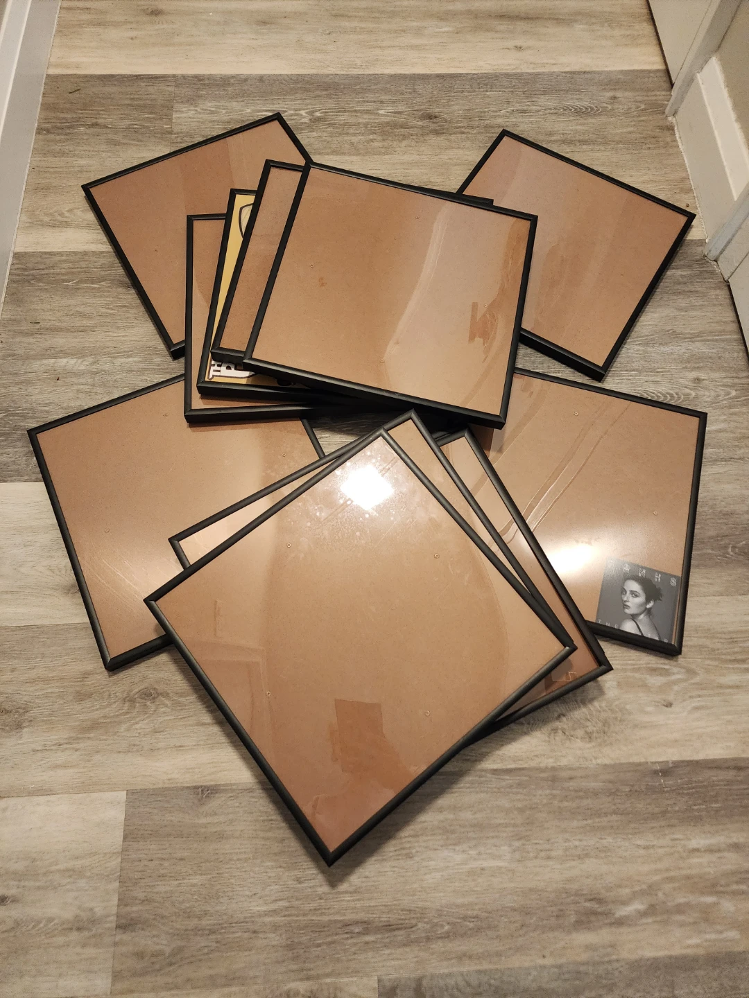 Picture frames - set of 12