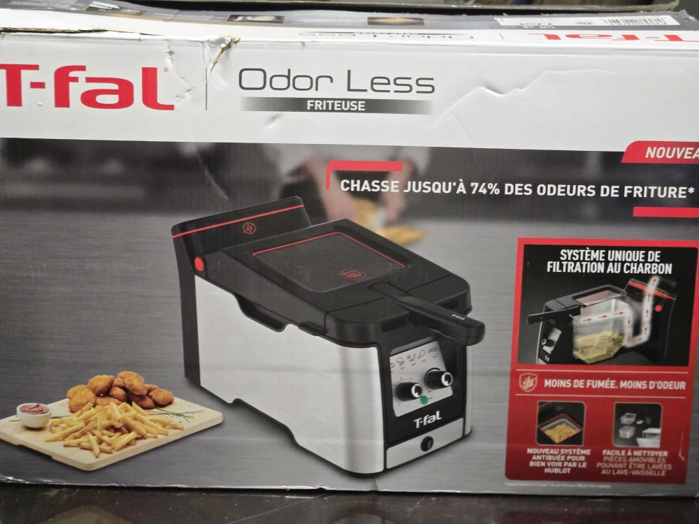 T-fal Odor Less Friteuse - New in Box! - photo 2