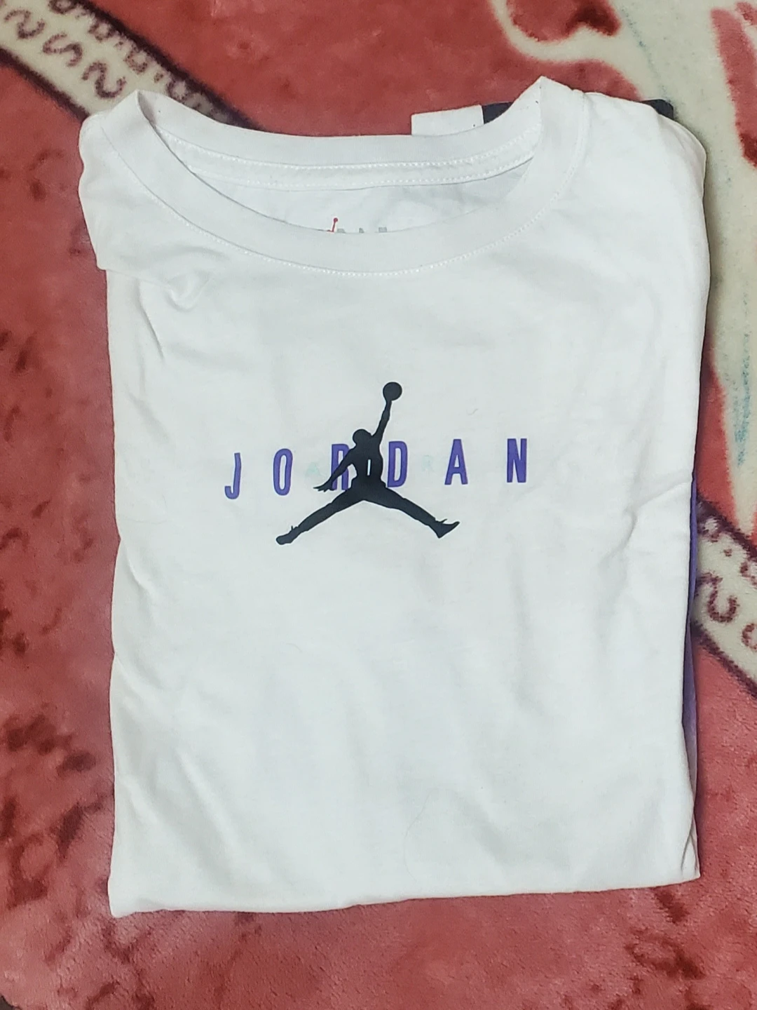 Jordan White & Purple T-Shirt - Size XL - photo 3