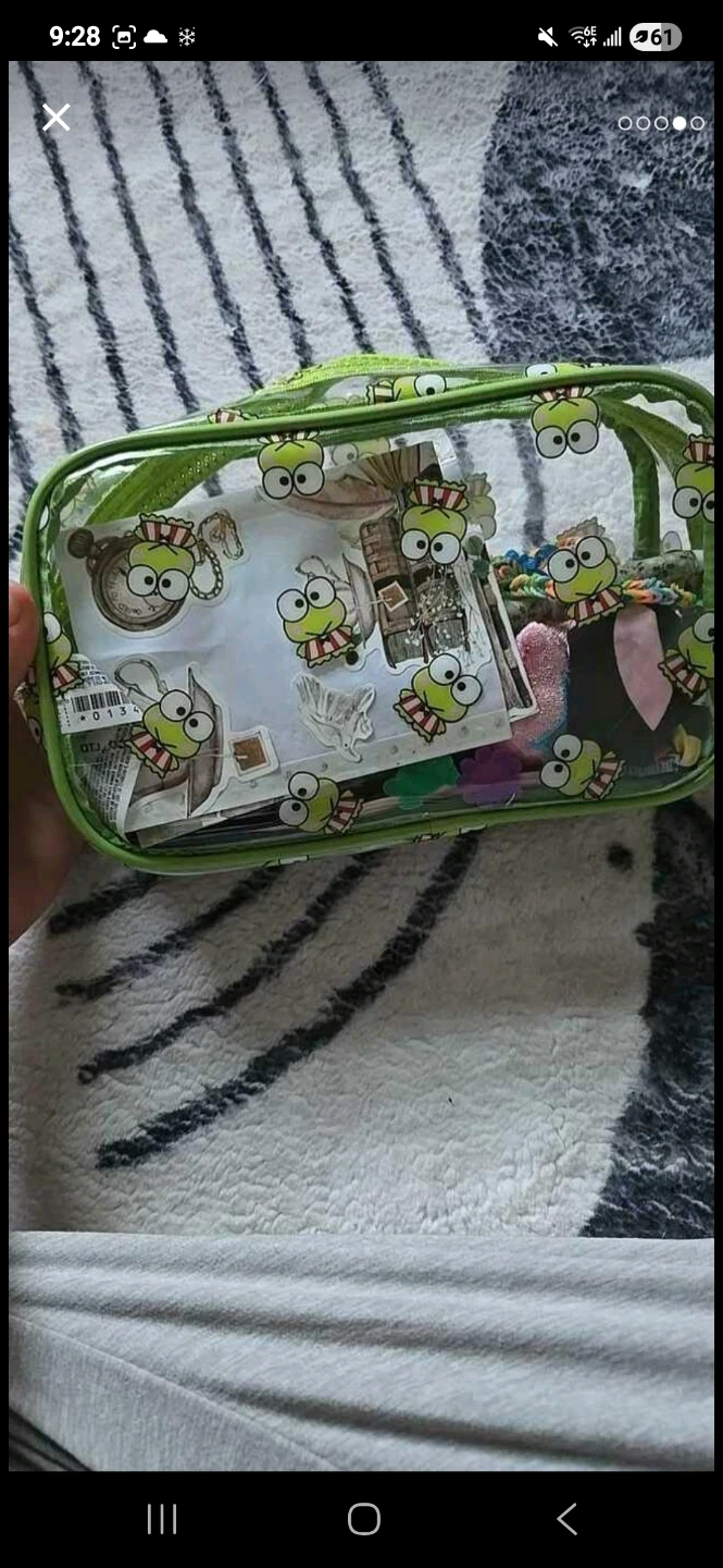 Mermaid Sticker Book & Keropi Pencil Case - photo 5
