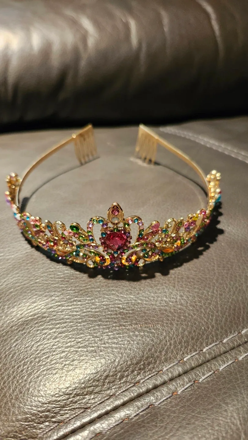 Rhinestone Princess Tiara