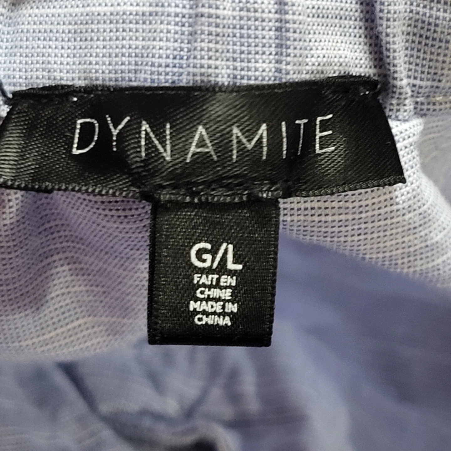 Dynamite Blue Top - Size Large - photo 3