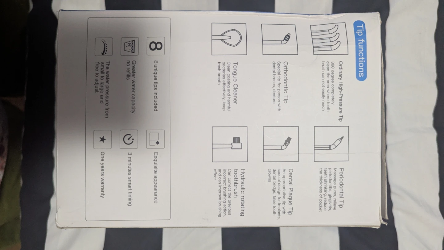 Anwel Oral Irrigator FC169 - New in Box! - photo 4