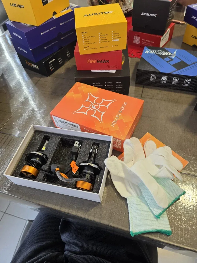 Hikari Wings H4/9003 LED Headlight Bulbs image indicator(5)