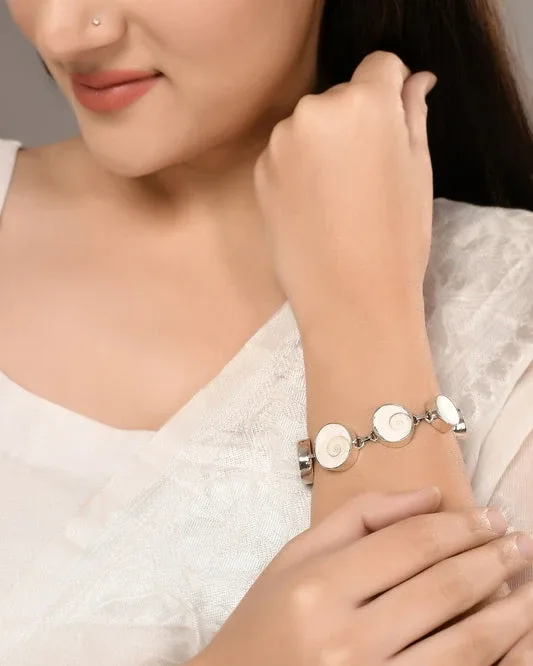 Shiva Eye Shell Bracelet