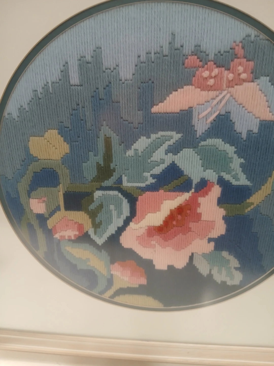 Vintage Framed Needlepoint Art - photo 2