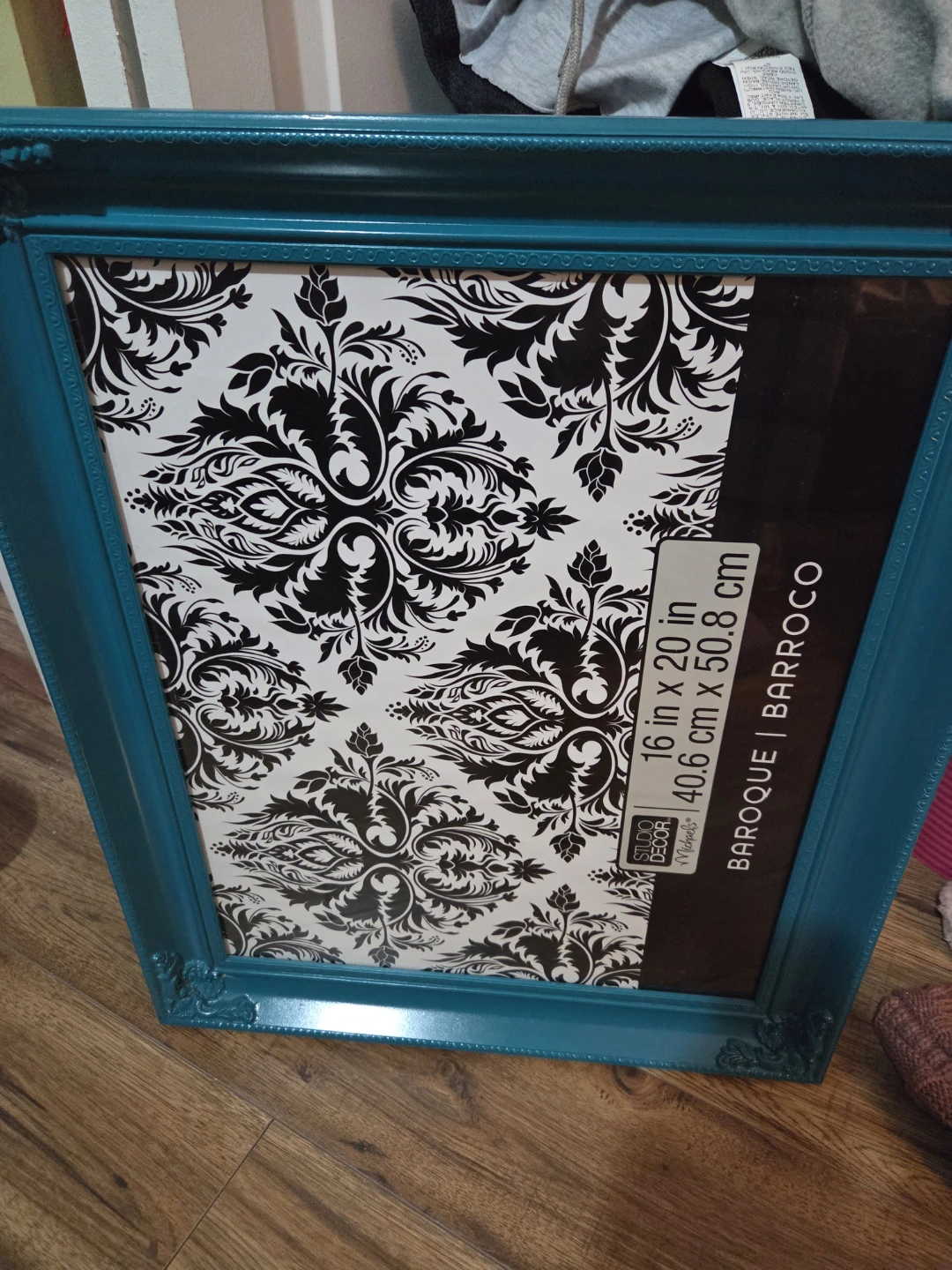 Studio Decor Baroque Frame 16x20 Teal
