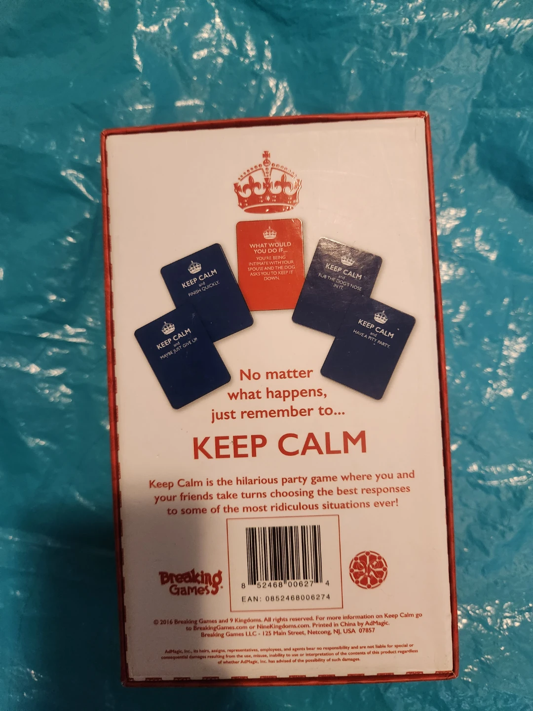 Keep Calm Party Game - Like New! - photo 4