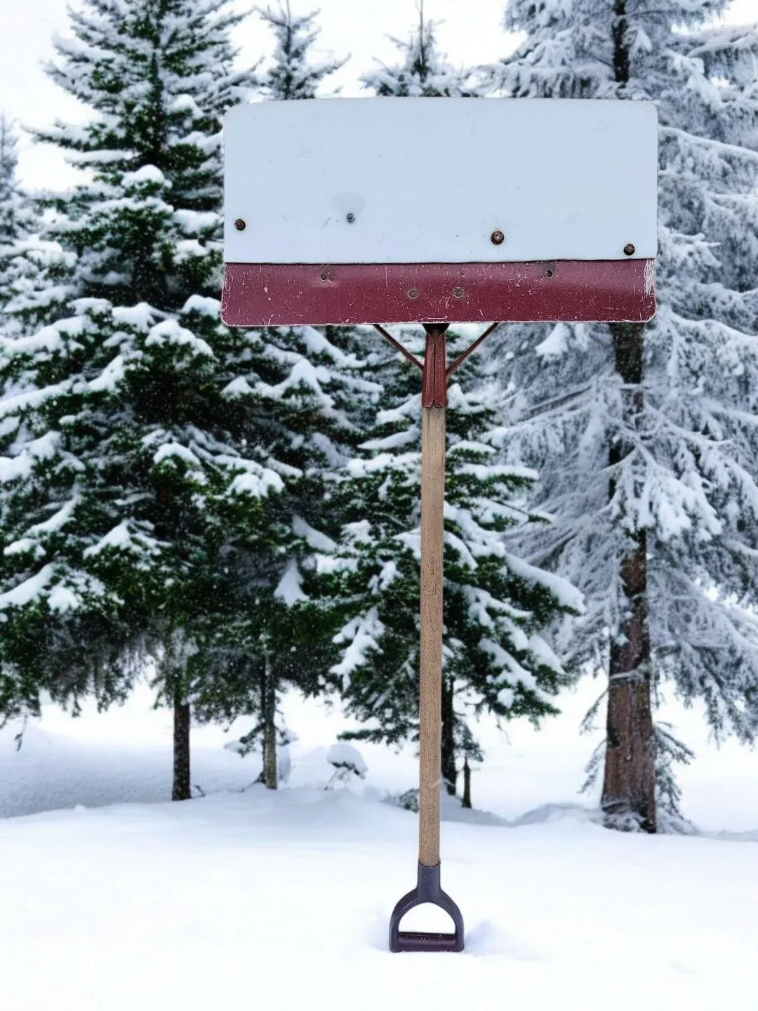 2 heavy-duty snow pusher shovels $20 each 🥕 image indicator(2)