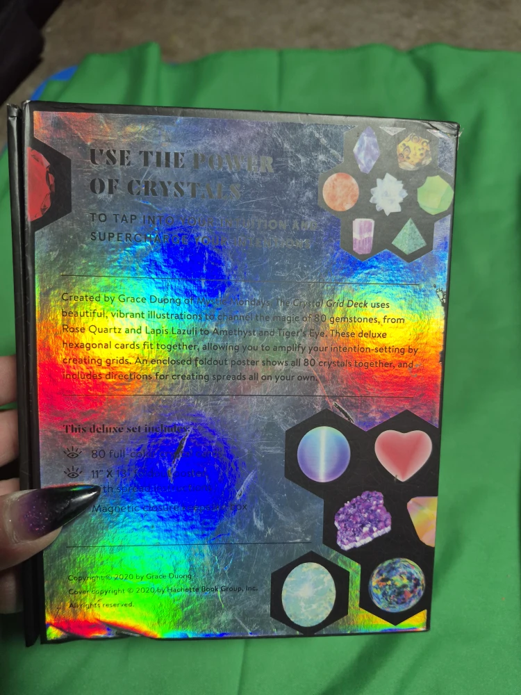 Mystic Mondays Crystal Grid Deck - photo 2