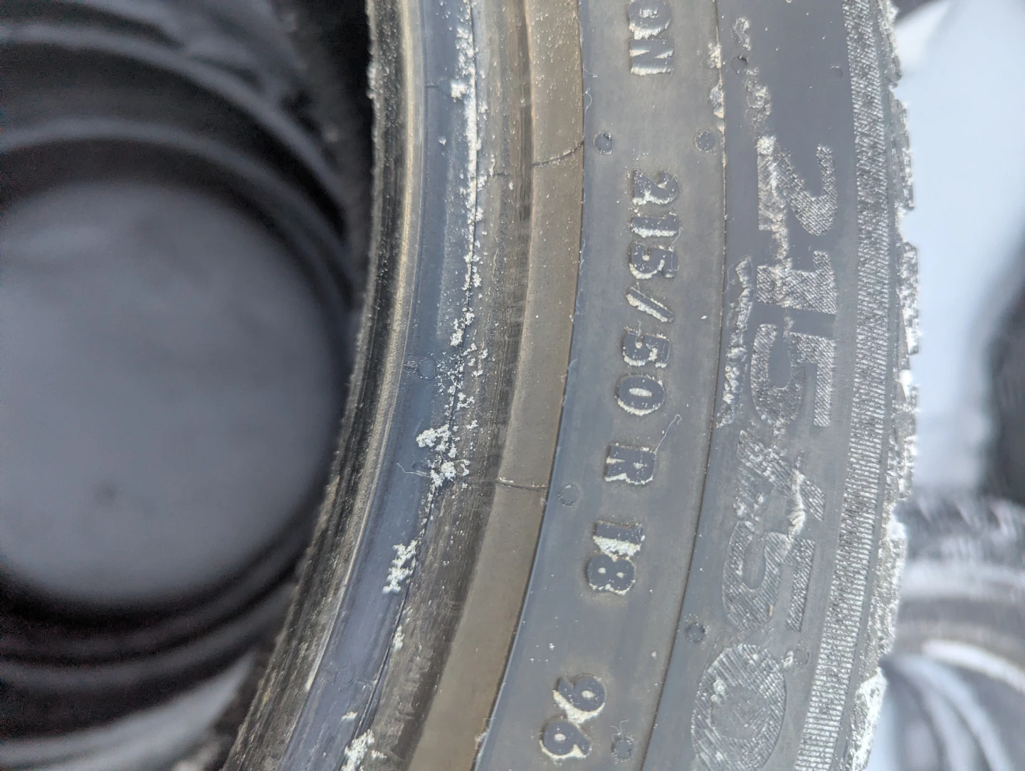 Set of 4 Winter Tires - 215/50 R18