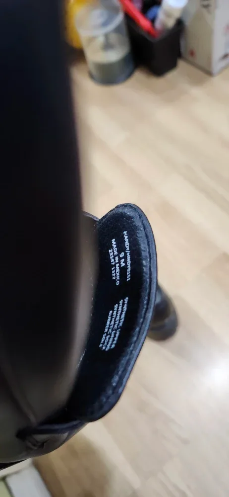 Steve Madden Black Loafer, Size 9 image indicator(7)