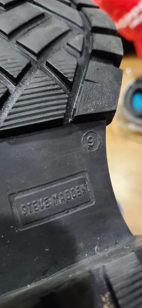 Steve Madden Black Loafer, Size 9 image indicator(8)