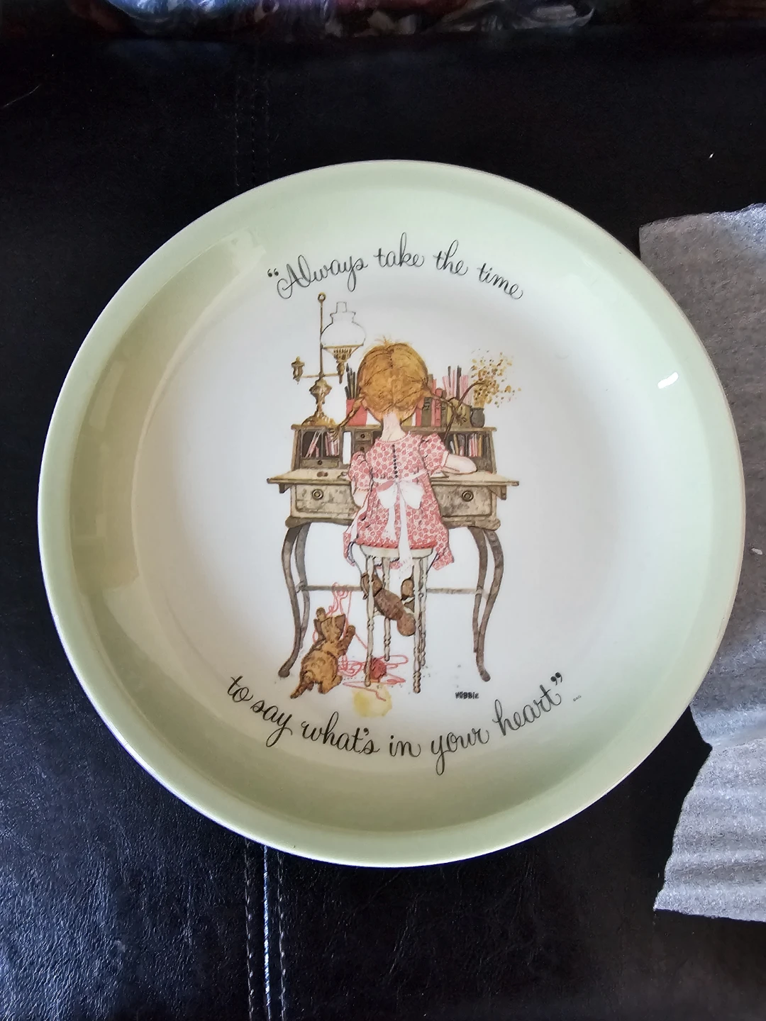 Holly Hobbie Collector's Edition Plate