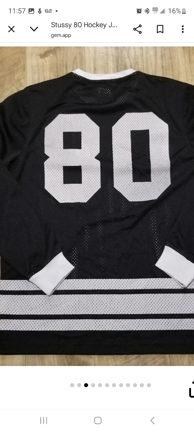 Stussy 80 Hockey Jersey - photo 2
