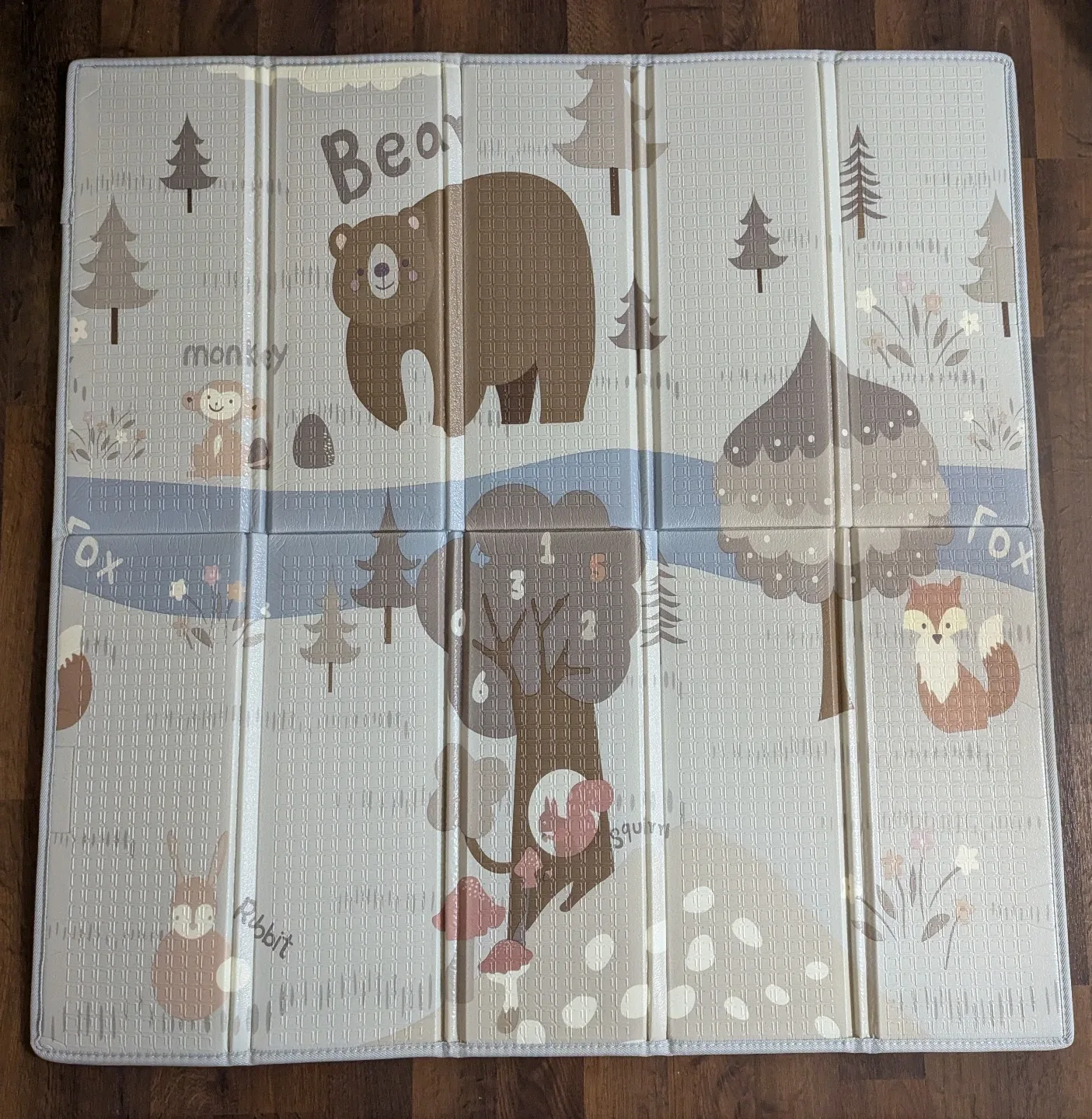 Play Mat - 47x47in, Foldable, Double-sided