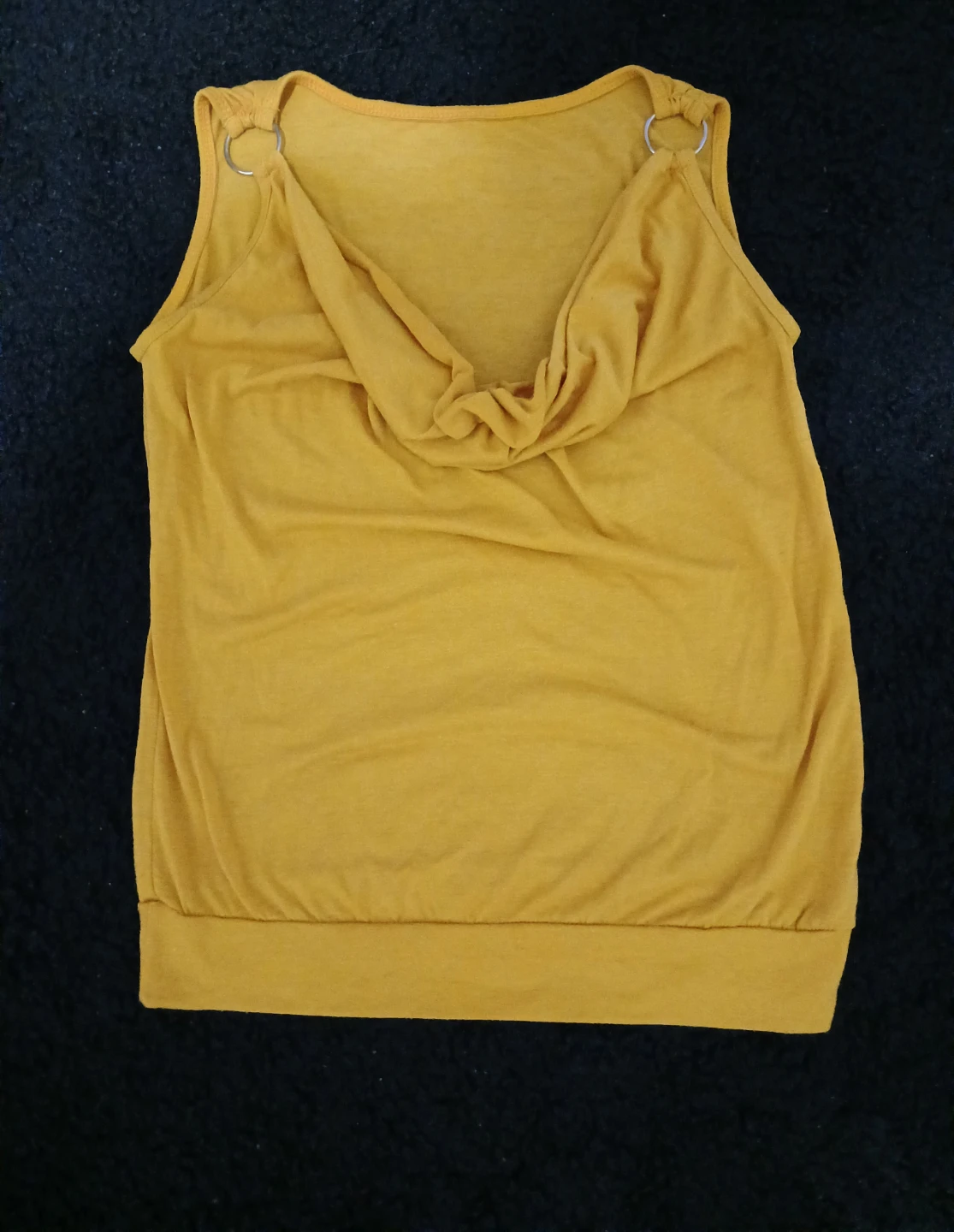 New Mustard Yellow Sleeveless Top - photo 2