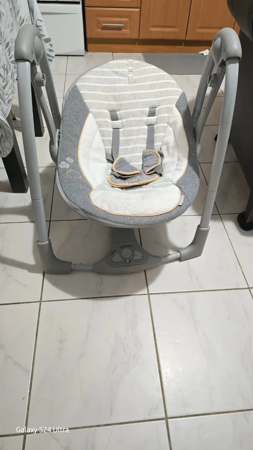Ingenuity ConvertMe Swing-Seat Grey