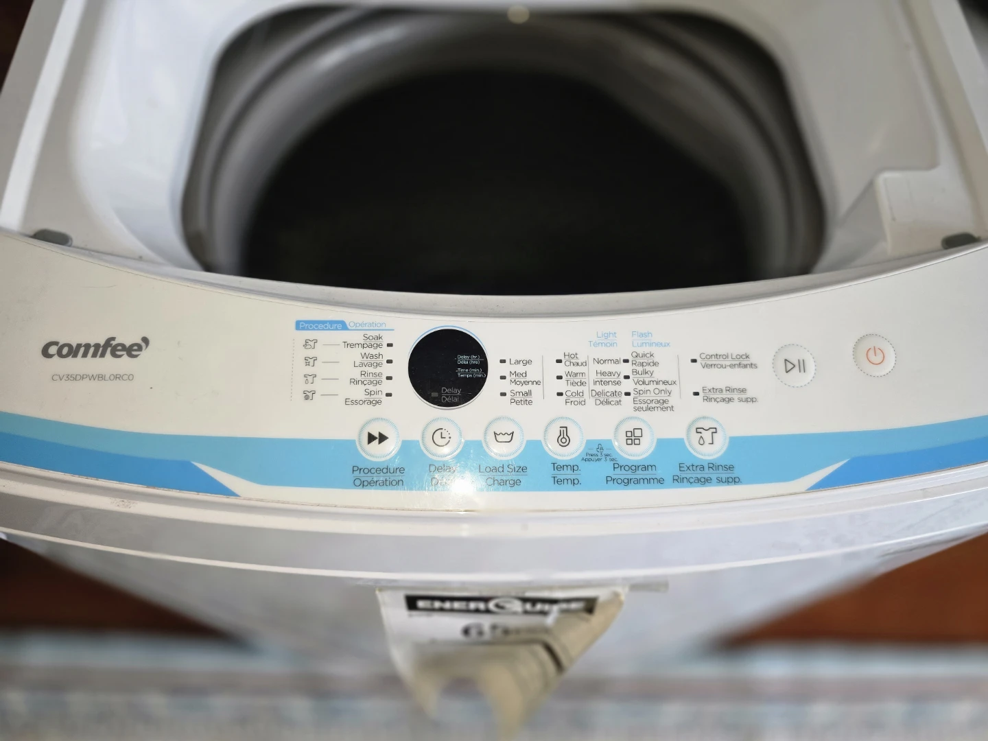 Comfee' Top Load Washer - White - photo 2
