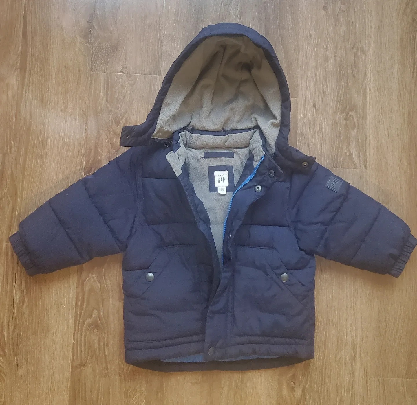 GAP Winter Puffer Jacket 12-18 Months image indicator(2)