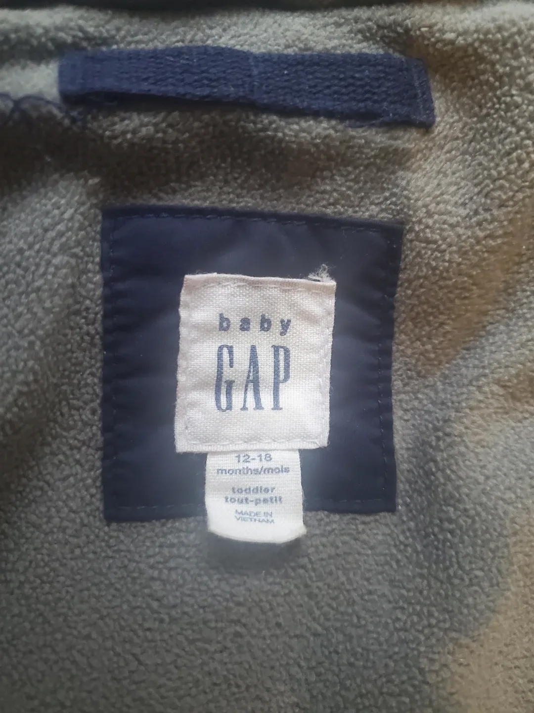 GAP Winter Puffer Jacket 12-18 Months image indicator(5)