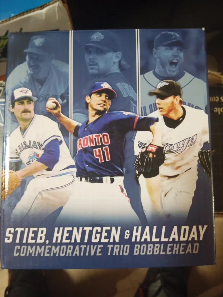 Toronto Blue Jays Stieb, Hentgen & Halladay Bobblehead