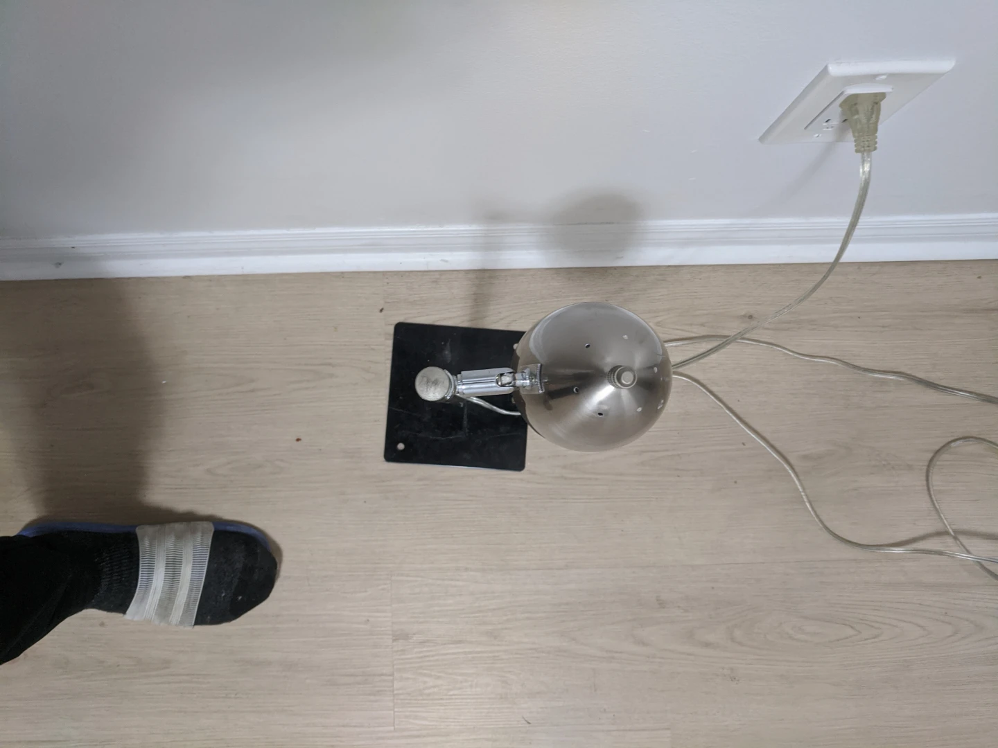 Silver Desk Lamp - photo 5