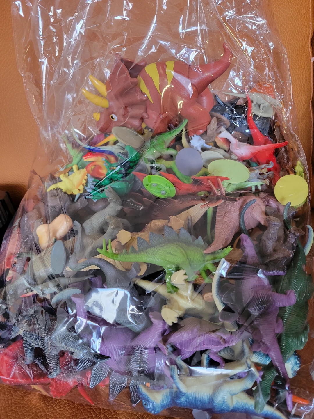 Bag of Assorted Dinosaur Toys