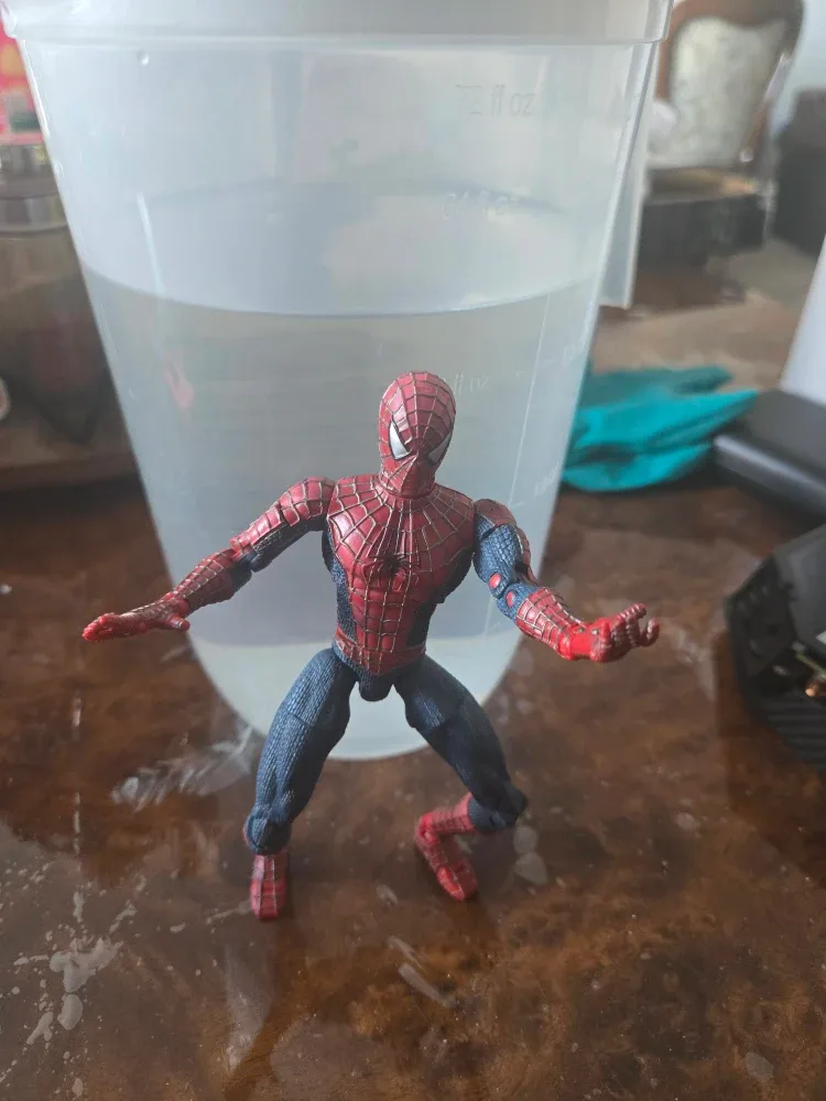 Toybiz Spiderman 2003 spiderman Action figure #Cleanout image indicator(2)