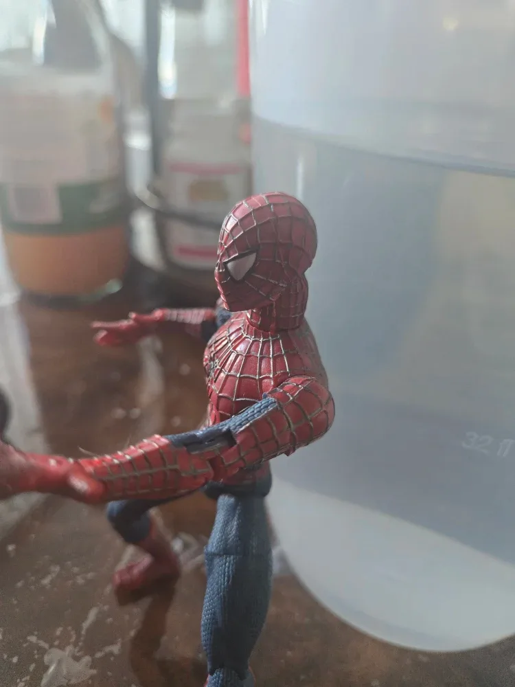 Toybiz Spiderman 2003 spiderman Action figure #Cleanout image indicator(4)