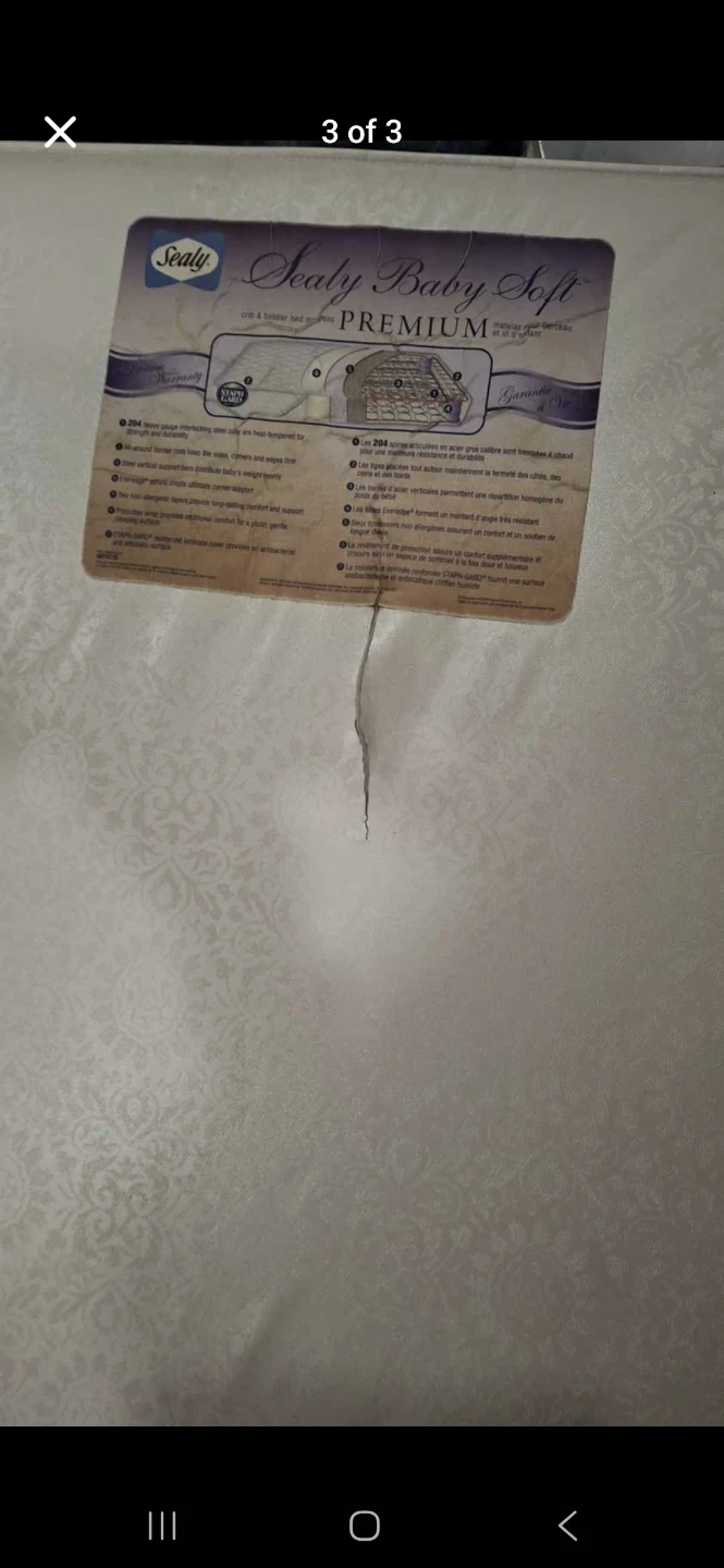 Sealy Baby Soft Premium Crib Mattress - photo 3