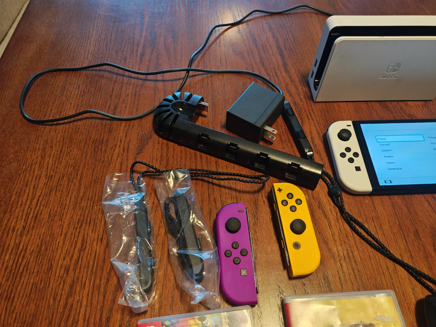 Nintendo Switch OLED Model with Games - photo 5