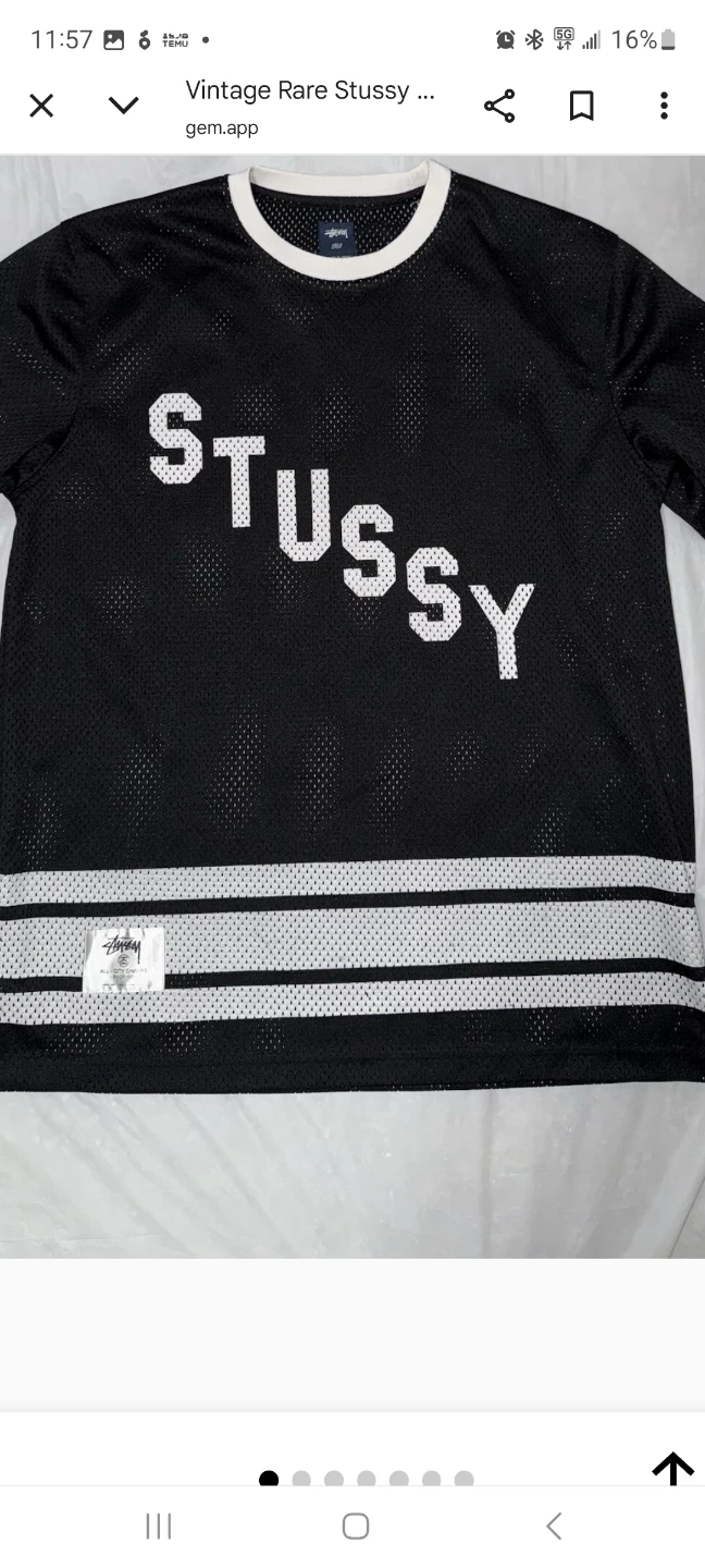 Stussy 80 Hockey Jersey