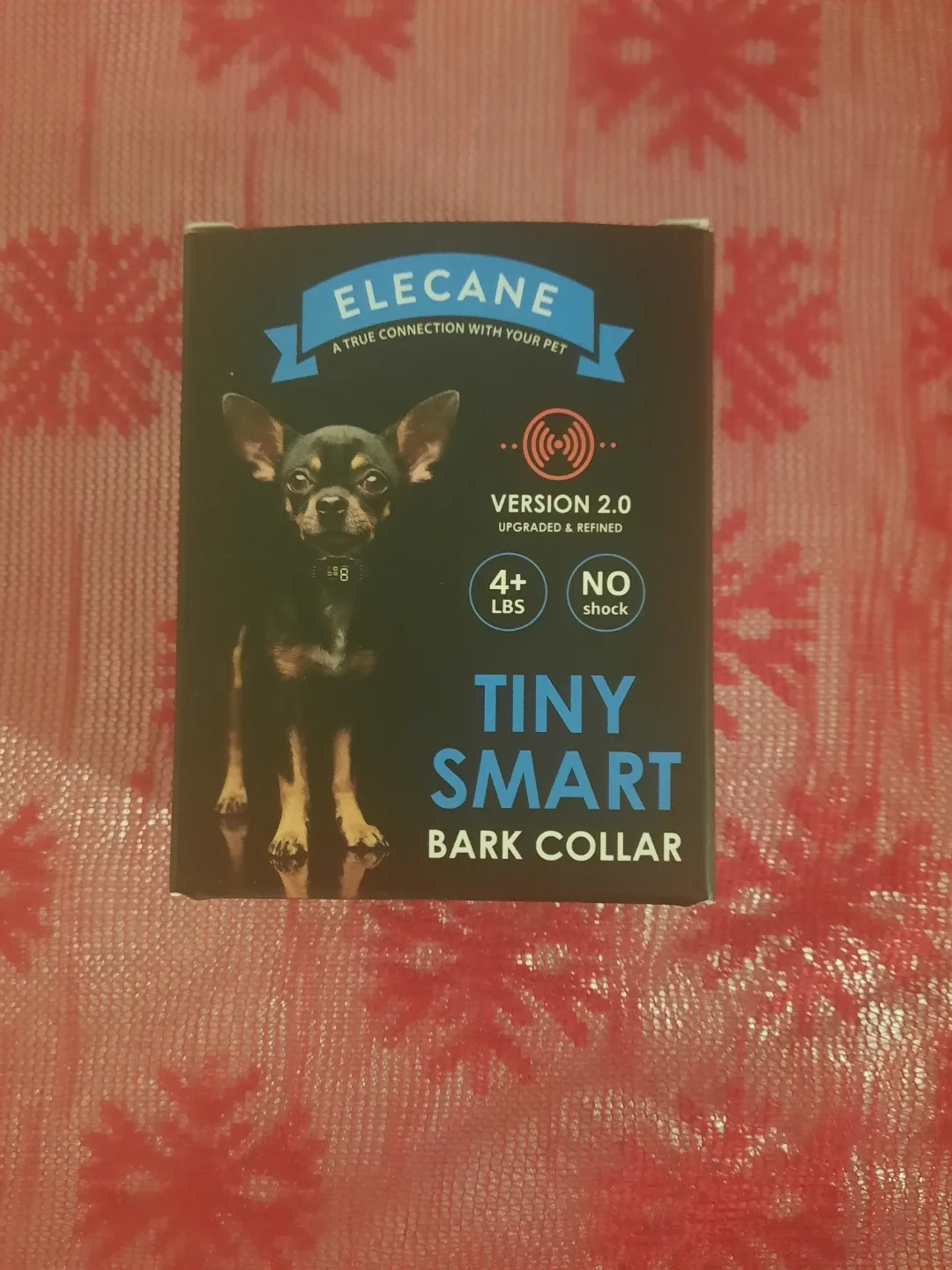 Elecane Tiny Smart Bark Collar - New!