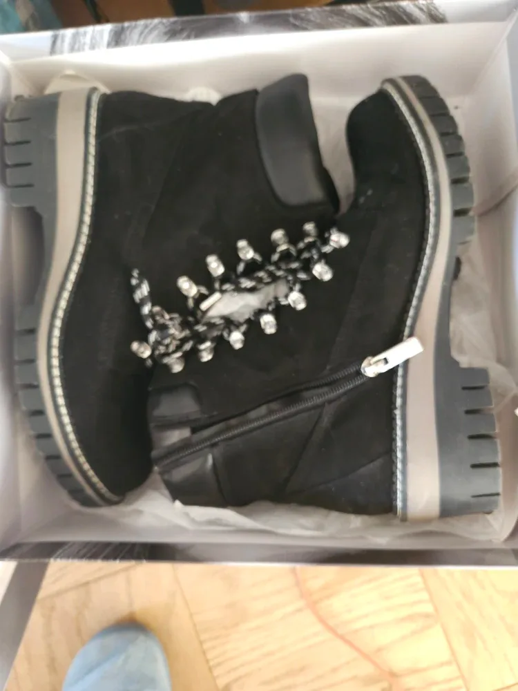 JLO Jennifer Lopez Black Boots - Size 8.5