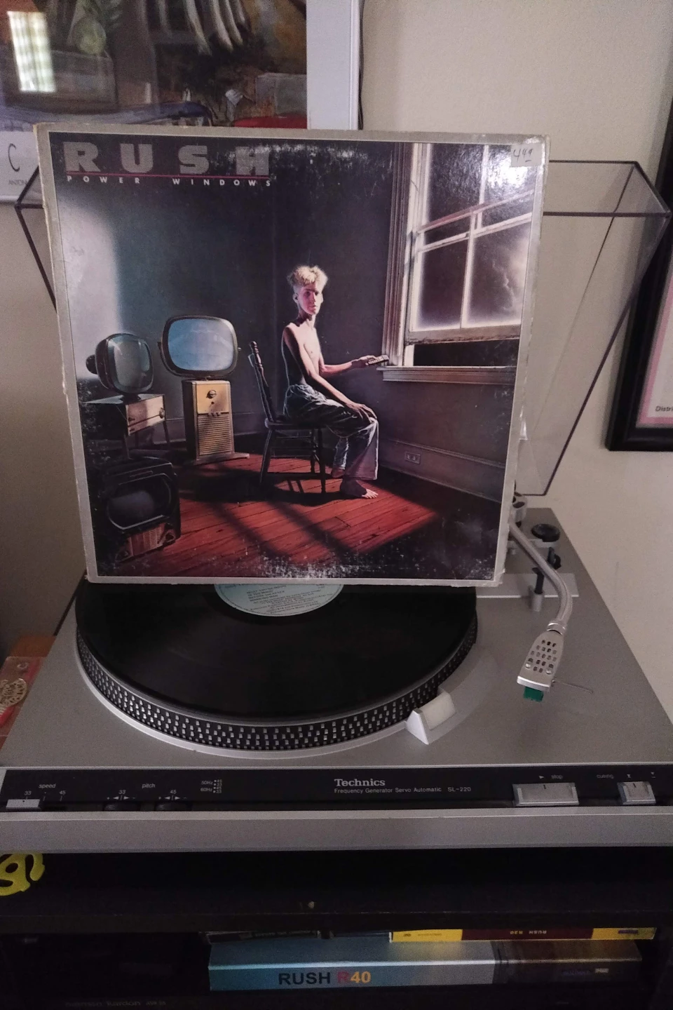 Rush Vinyl Records - Power Windows, All the World's a Stage - photo 4