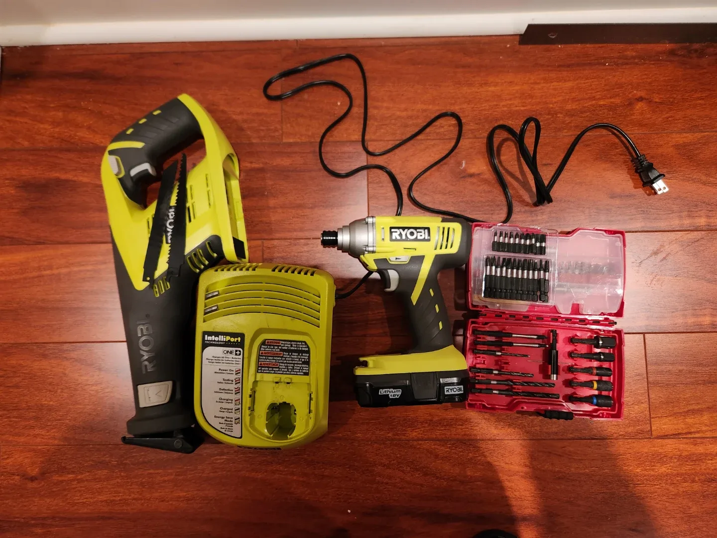 Ryobi ONE+ Cordless Reciprocating Saw & Impact Driver