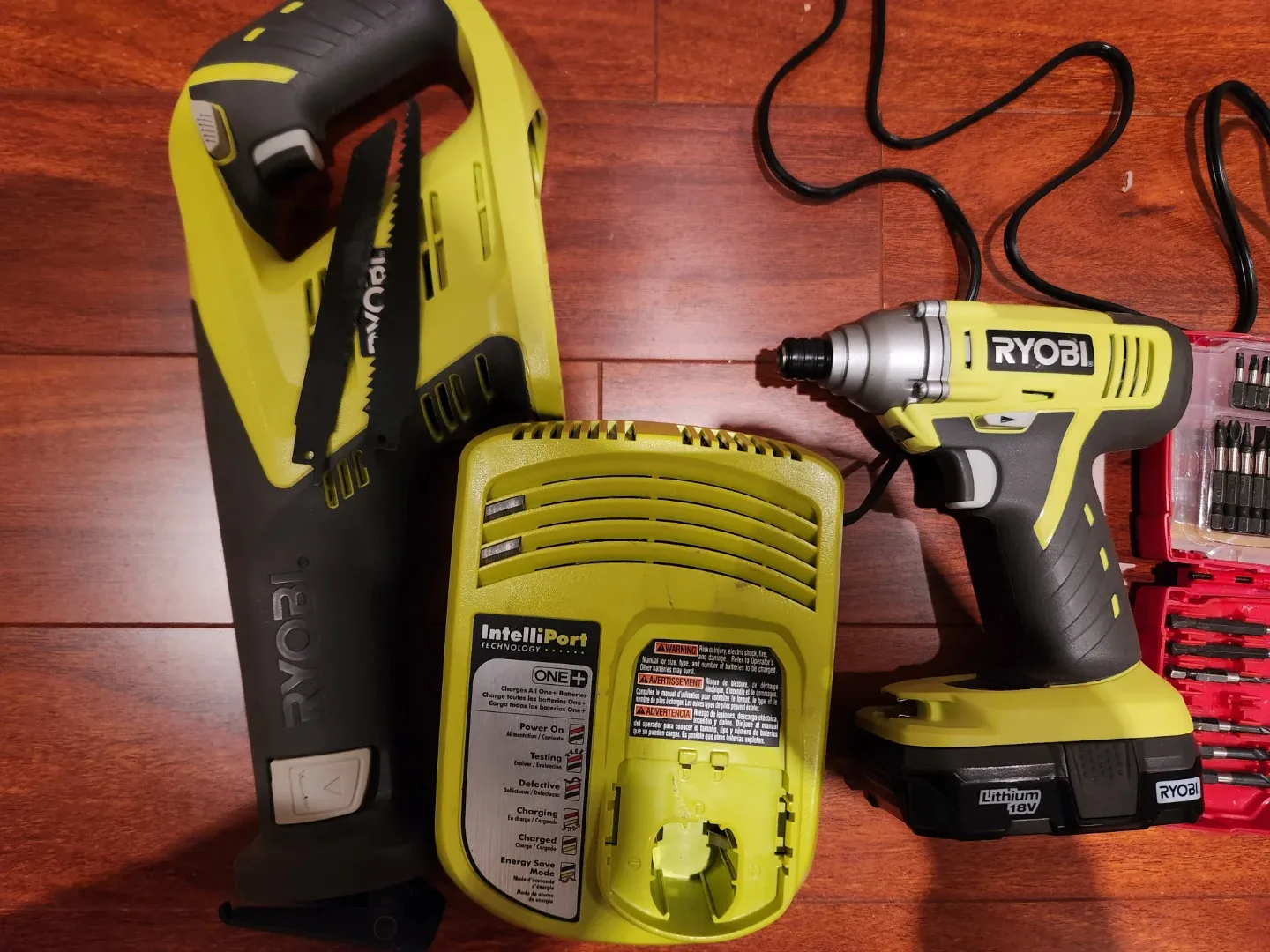 Ryobi ONE+ Cordless Reciprocating Saw & Impact Driver image indicator(2)