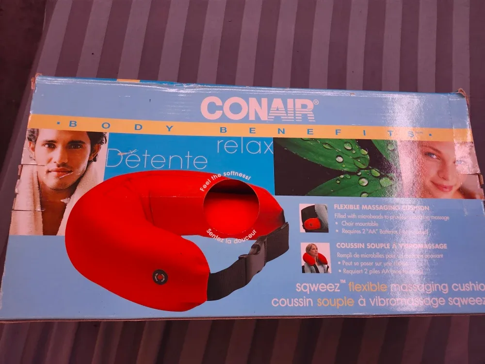 Conair Squeezz Flexible Massaging Cushion image indicator(2)
