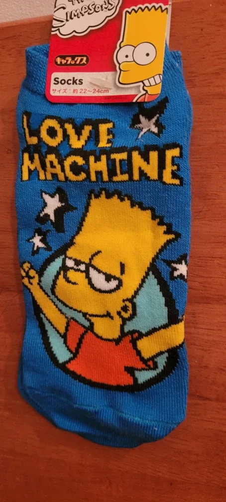 The Simpsons Bart Socks ankle #cleanout