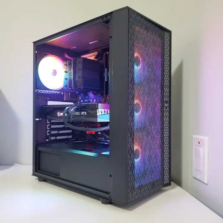 🎁X-mas Build: Ryzen 5600 / Rtx 3060ti / 1tb / 32g ram image indicator(2)