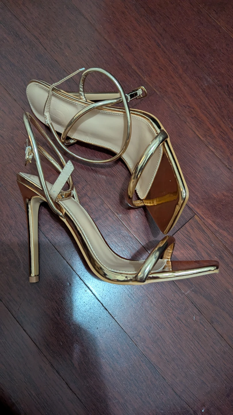 Gold Heels - Size 8 - photo 2
