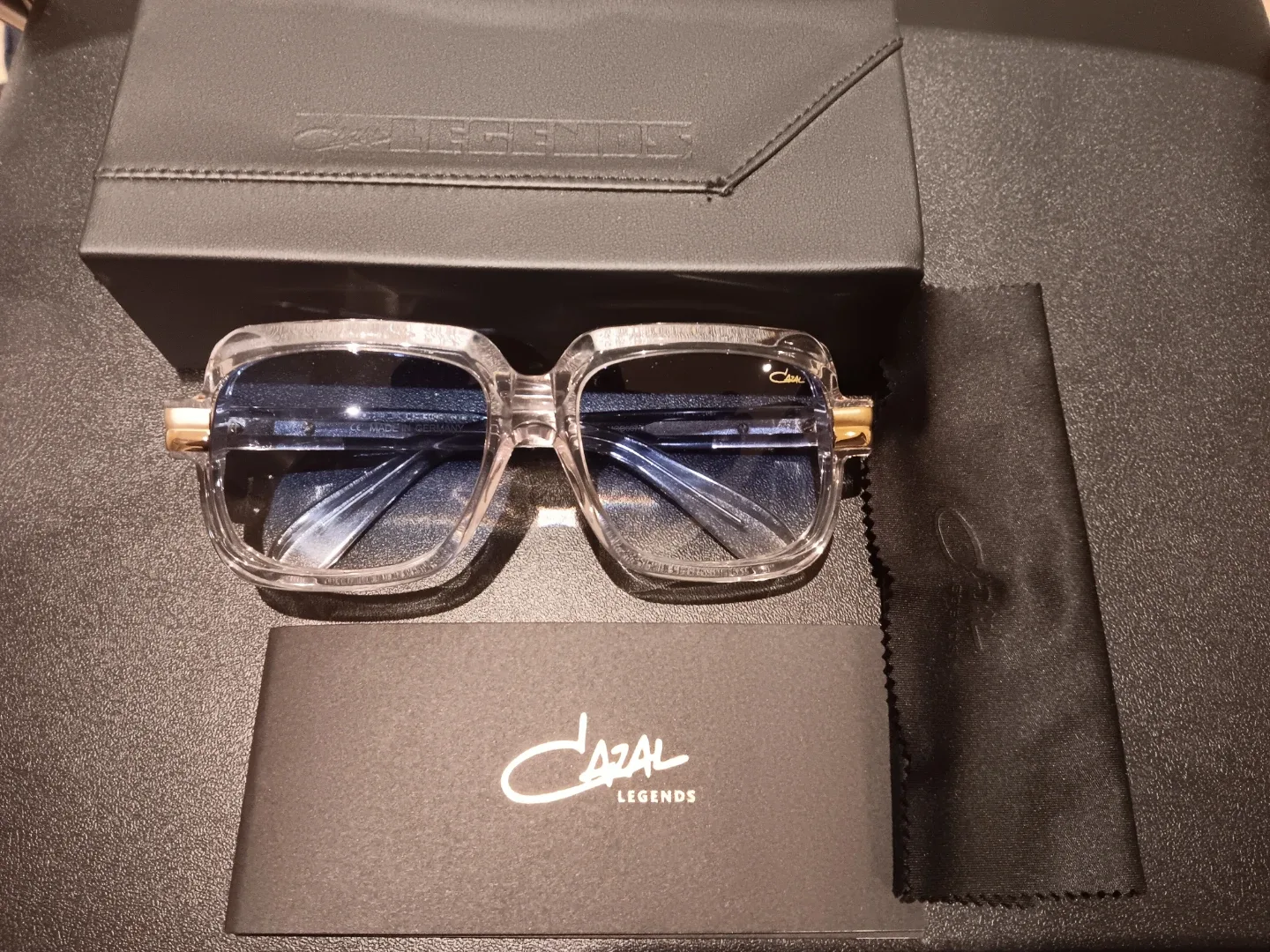 Brand New CAZAL 607 Transparent Glasses
