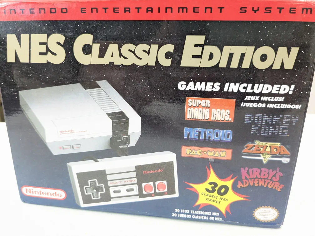 NES Classic Edition with 30 RETRO Games Pre-Installed