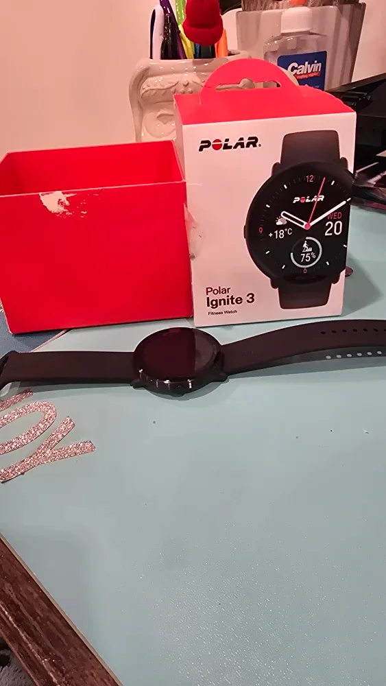 Polar Ignite 3 Fitness Watch - Black