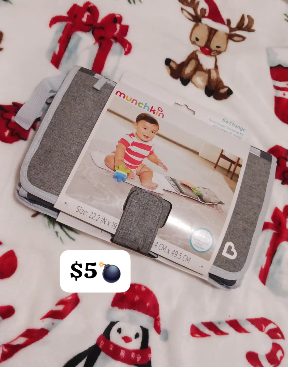 Munchkin Go Change Travel Diaper Changing Kit - New