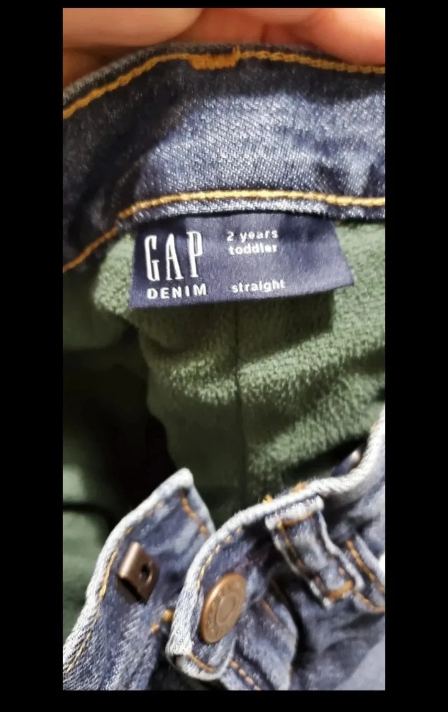 GAP Denim Jeans - 2 Years Toddler #Cleanout image indicator(4)
