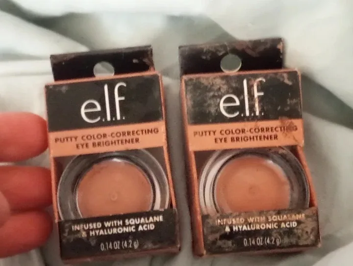 2 x elf Putty Color-Correcting Eye Brightener